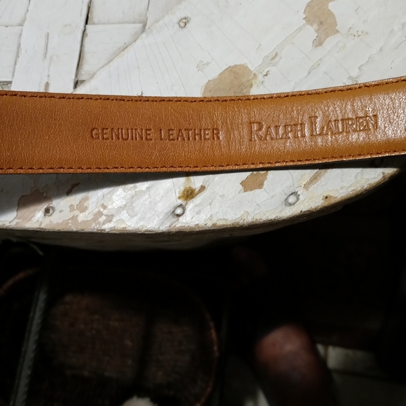 🚦🚜🍉RALPH LAUREN LEATHER BELT🚚🛵 - Picture 5 of 6